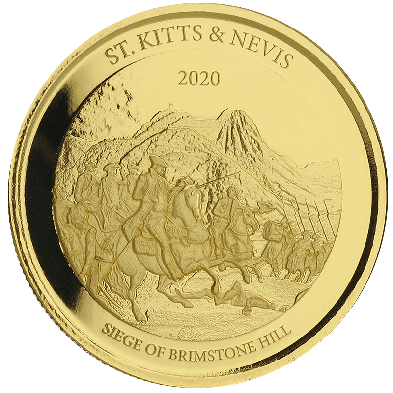 Image for EC8 St.Kitts & Nevis 1 oz Gold Coin (2020) from TD Precious Metals